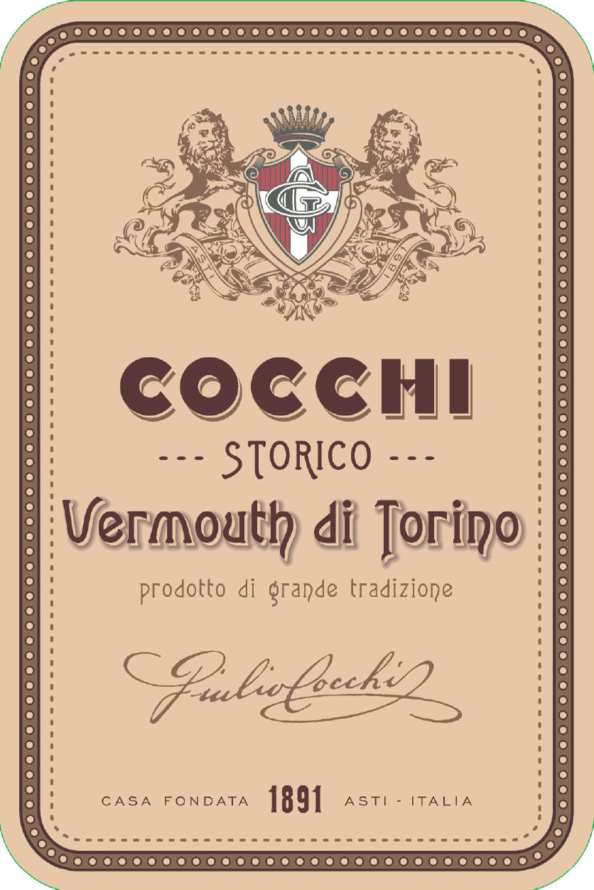 Cocchi Vermouth di Torino ‘Storico’ label photo